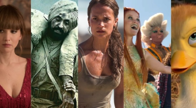 March 2018: All the films coming your way!